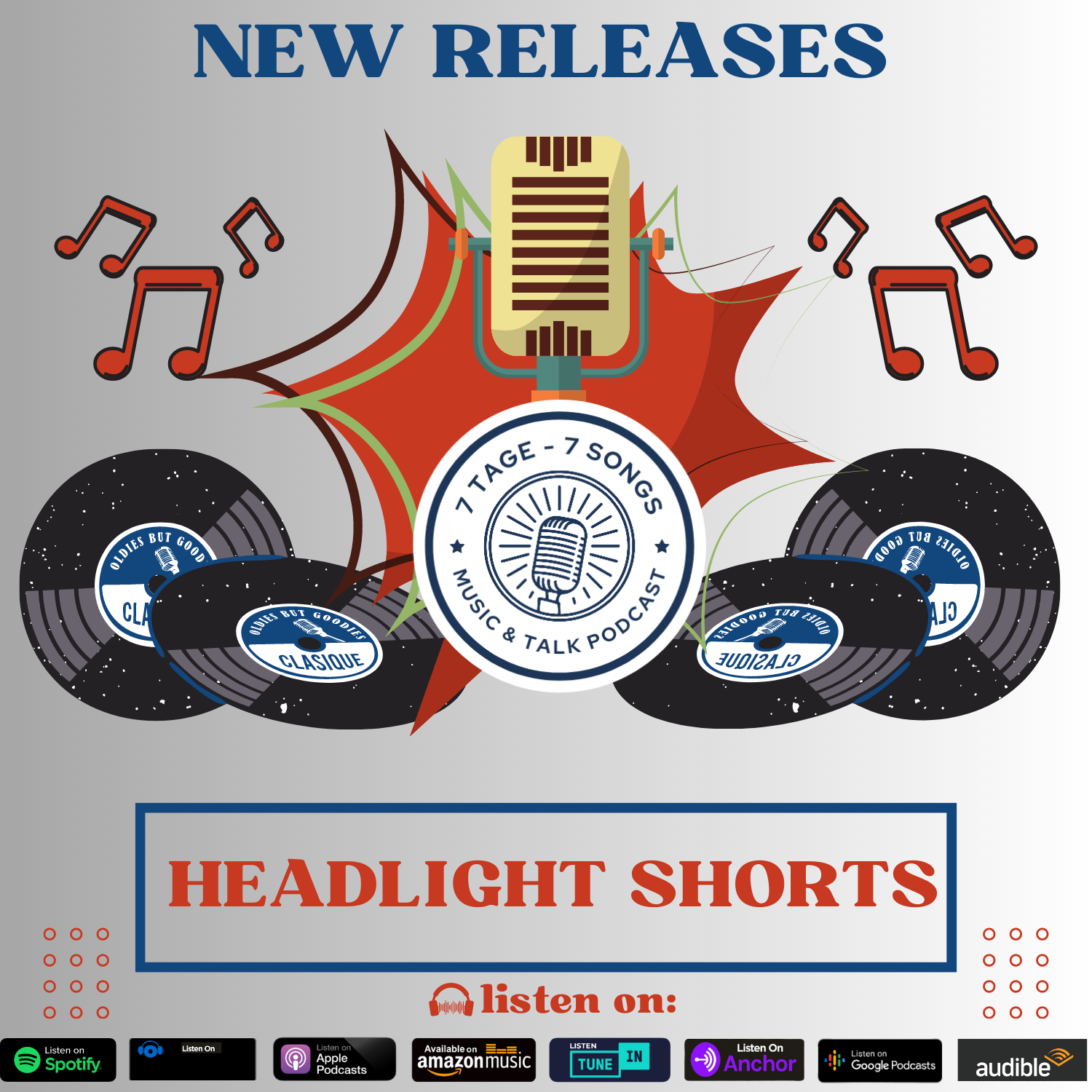 7 Tage 7 - Songs NEW RELEASES - Headlight Shorts