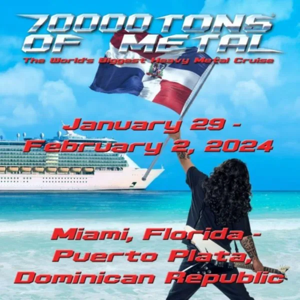 70.000 Tons Of Metal 2024 – der Bericht vom Schiff