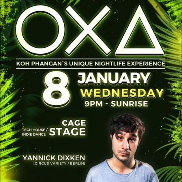 Yannick Dixken – Jeden Tag ein Set Showcase, OXA Koh Phangan, Thailand 08.01.2025
