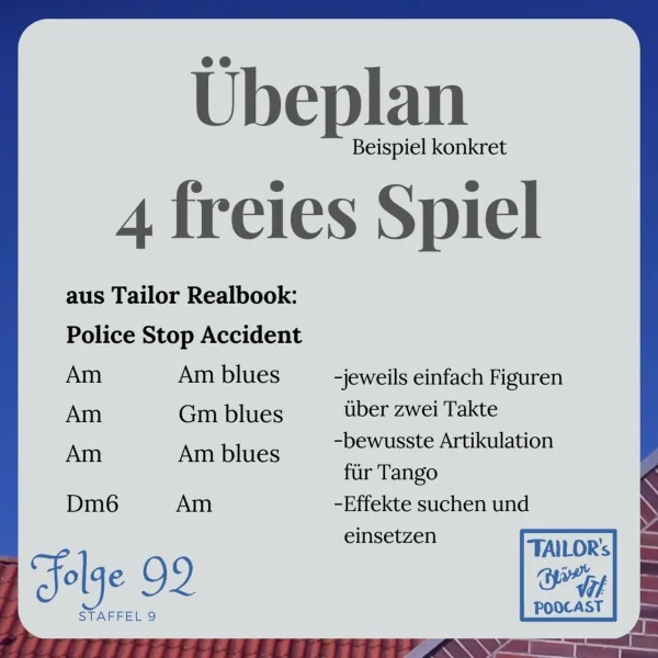 92: Übeplan konkret