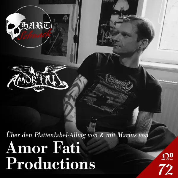 Musiklabel-Nerdtalk mit Marius von Amor Fati Productions – Hartschnack Podcast #72