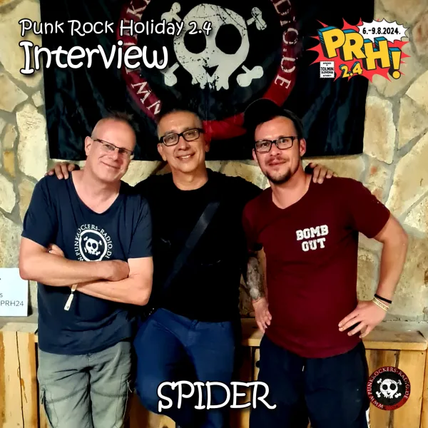 Interview @ Punk Rock Holiday 2.4 – Spider