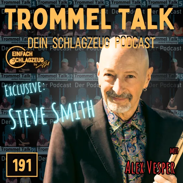 Steve Smith exklusiv im Trommel Talk Interview