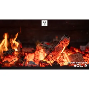 Fireplace Jazz 🔥 4 Hours Cozy Winter Lounge for Reading | Vol. 9