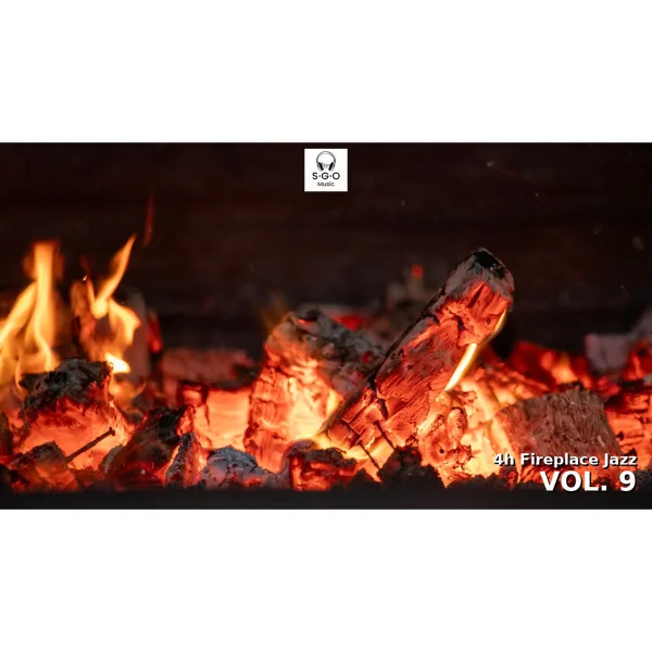 Fireplace Jazz 🔥 4 Hours Cozy Winter Lounge for Reading | Vol. 9
