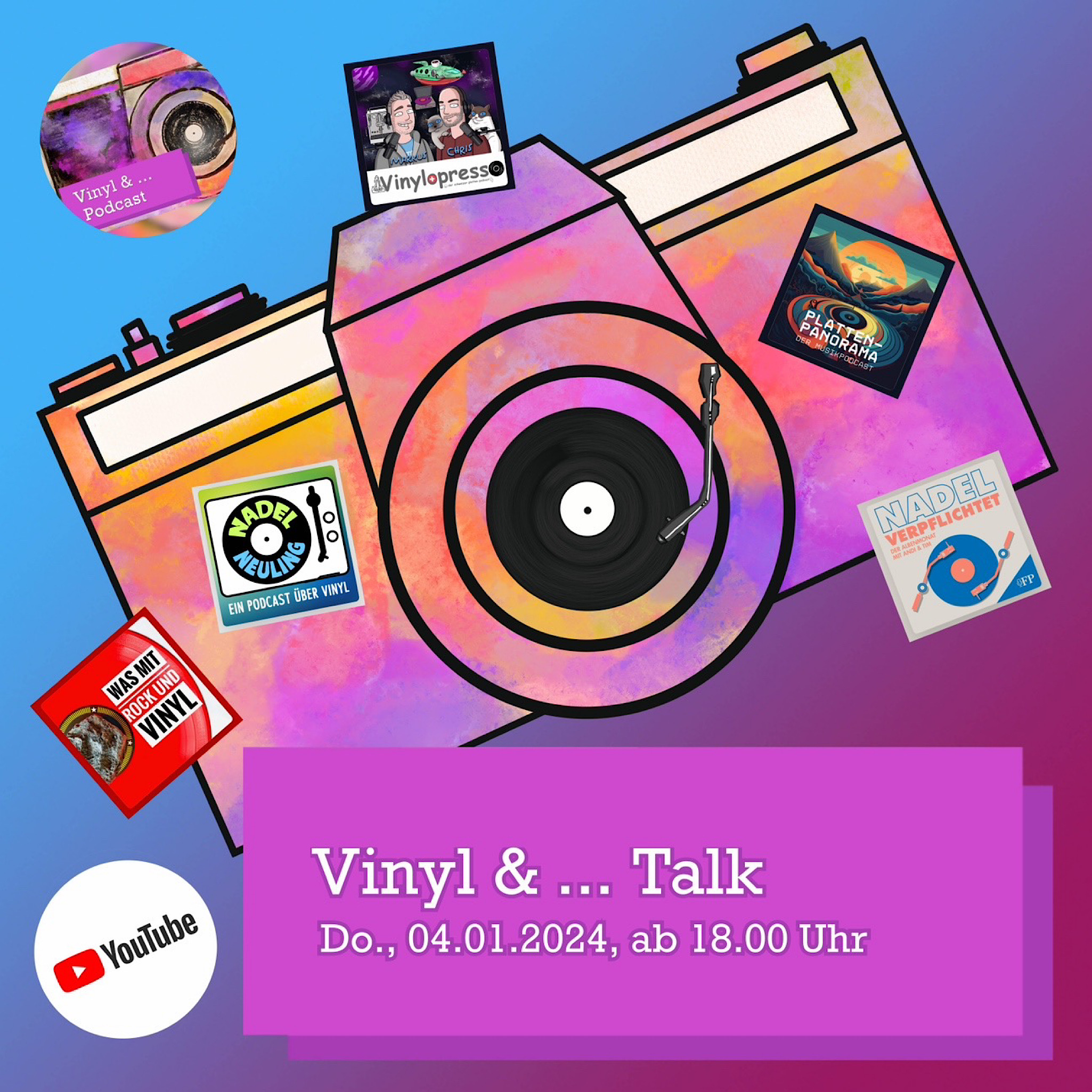 Special zum ersten großen Treffen deutscher Vinyl-Podcaster (u. a. mit Timo!) episode artwork