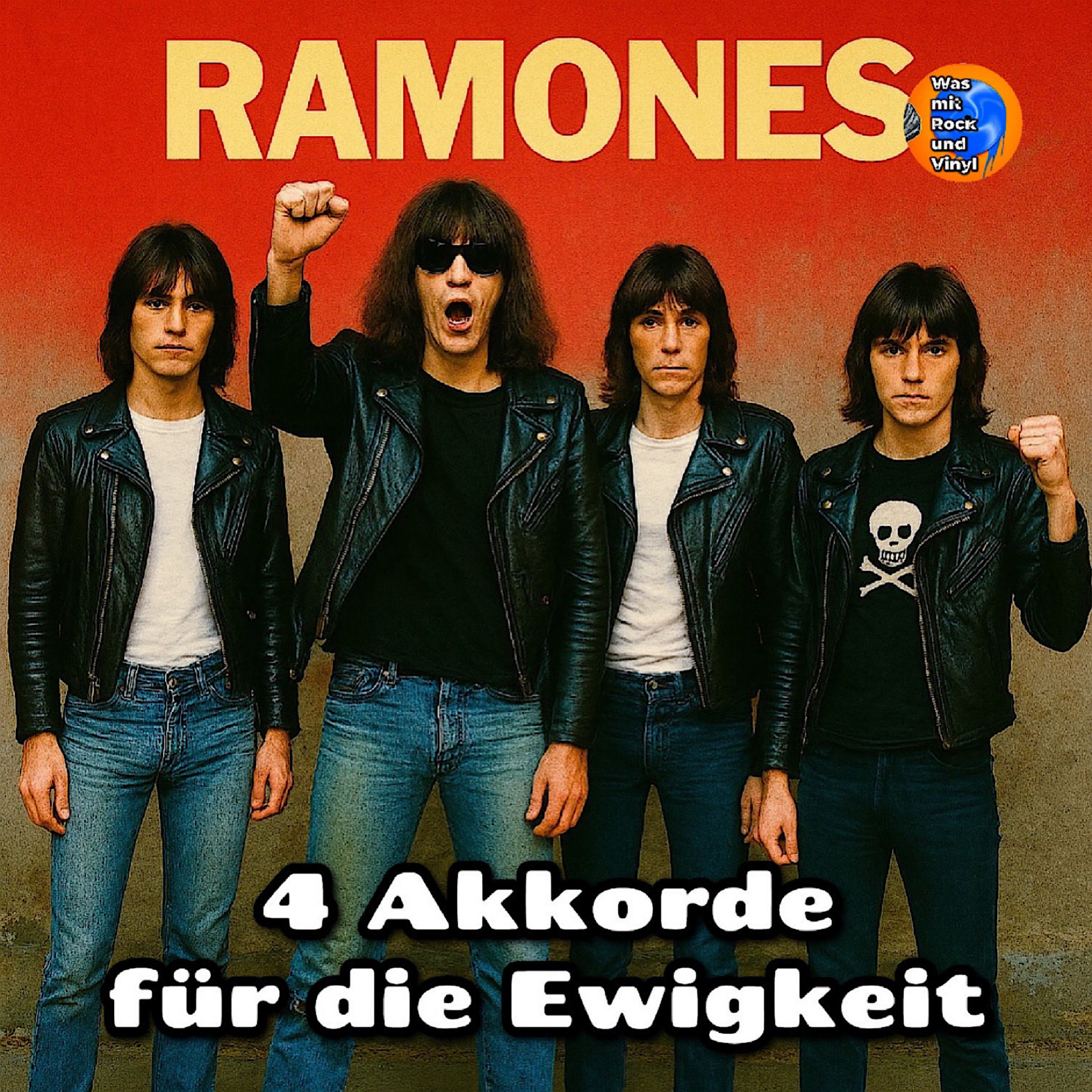 #194 I was a punk, before you were a punk - the RAMONES! episode artwork